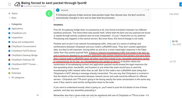 Chirpstack Forum